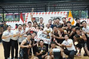 Tim Basket Polda Jatim Juara 1 Kapolri Cup 2026